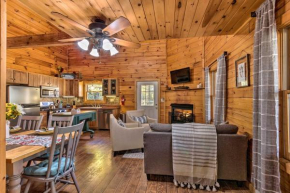 Log Cabin with Deck and Fireplace Walk to Lake and Trails
